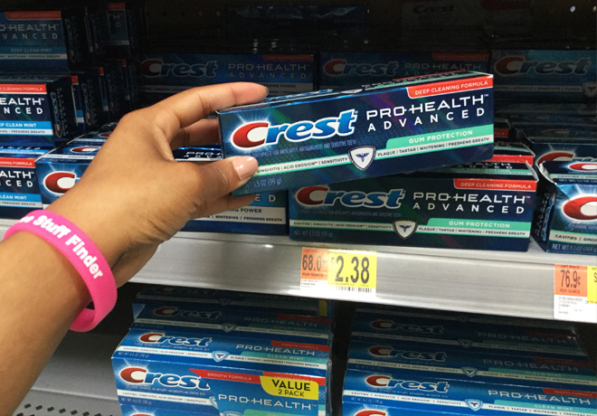 *HOT* 3 FREE Crest Toothpastes at Walmart + $1.86 Moneymaker