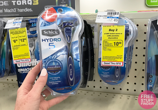 *HOT* $4.49 (Reg $12.49) Schick Hydro 5 Razors at CVS