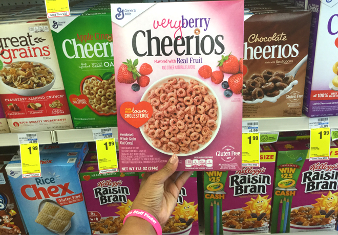 $1.49 (Reg $5) General Mills Cereals at CVS