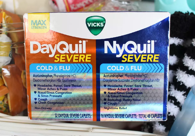 $11.97 (Reg $20) Vicks DayQuil & NyQuil SEVERE 48-Ct + FREE Shipping (Prime)