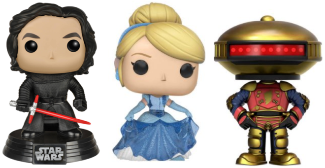 $3.99 (Reg $9) Funko POP! Characters + FREE Pickup (Disney, Star Wars, Marvel)