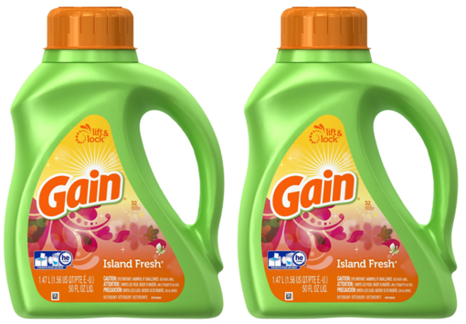 $1.99 (Reg $5) Gain Liquid Laundry Detergent