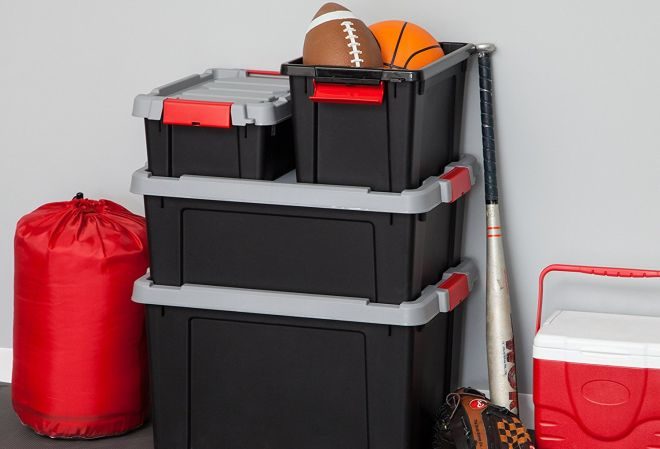 $7.86 (Reg $25.67) IRIS Store-It-All Tote 5 Gallon