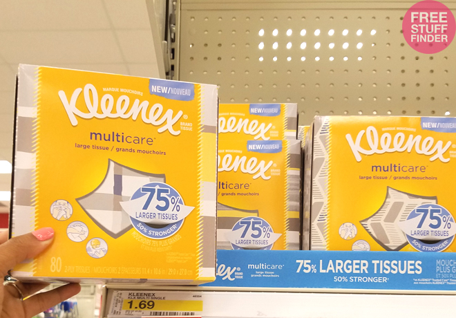 FREE Kleenex Facial Tissue at Target + $0.06 Moneymaker