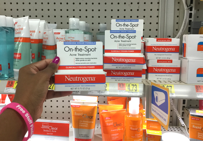 $0.73 (Reg $4.73) Neutrogena Acne Treatment Vanishing Cream at Walmart (Print Now!)