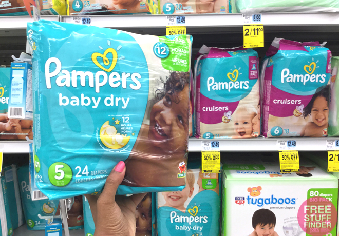 *HOT* $3.70 (Reg $12.49) Pampers Jumbo Pack Diapers at Rite Aid (Print Now!)