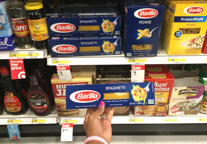 $0.70 (Reg $1.39) Barilla Blue Box Pasta at Target (Print Now!)