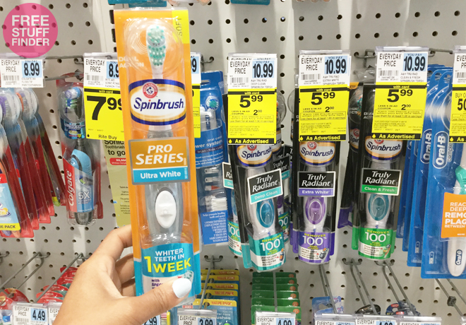 $2.49 (Reg $8) Arm & Hammer Spinbrush at Rite Aid (Print Now!)