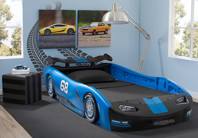 $149.99 (Reg $200) Race Car Twin Bed + FREE Shipping