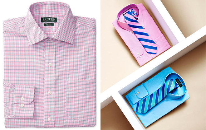 *HOT* $20.99 (Reg $69.50) Ralph Lauren Men’s Dress Shirt + FREE Pickup