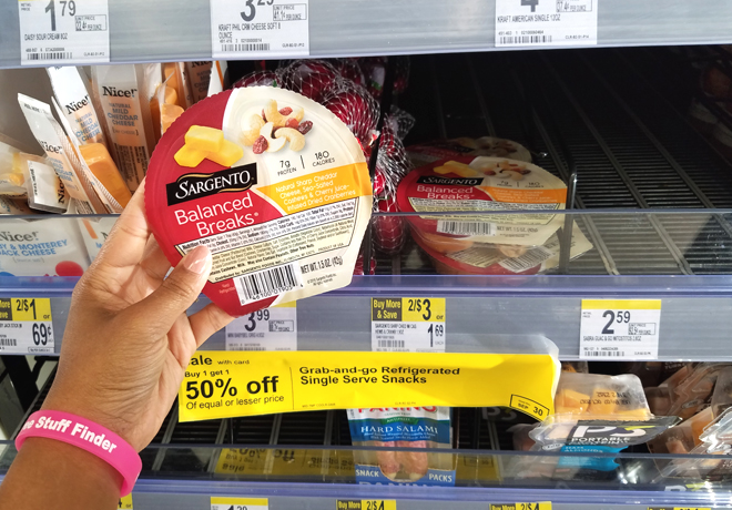 $0.38 (Reg $1.69) Sargento Balanced Breaks at Walgreens