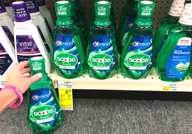 *HOT* $0.79 (Reg $5) Scope Mouthwash at CVS