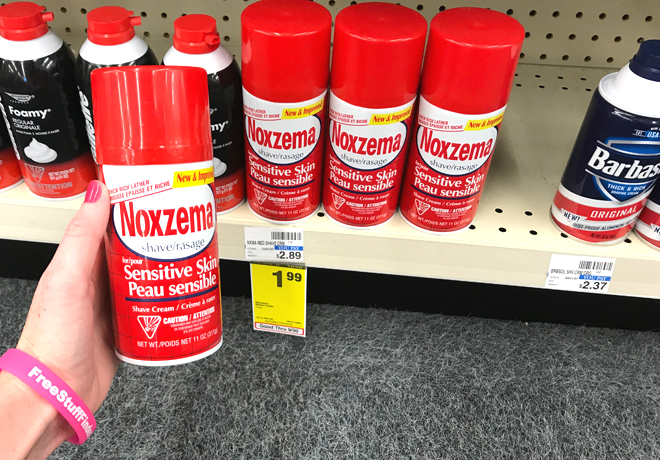 $0.99 (Reg $2.89) Noxzema Shave Cream at CVS