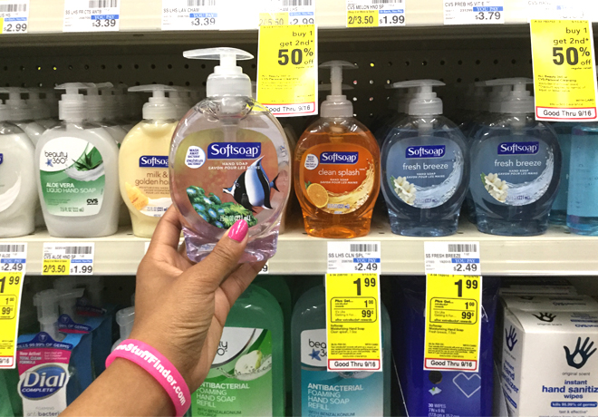 $0.99 (Reg $2.49) Softsoap Hand Soap at CVS (No Coupons Needed!)