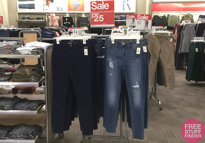 As Low As $13.98 Women's Jeans at Target + FREE Pickup