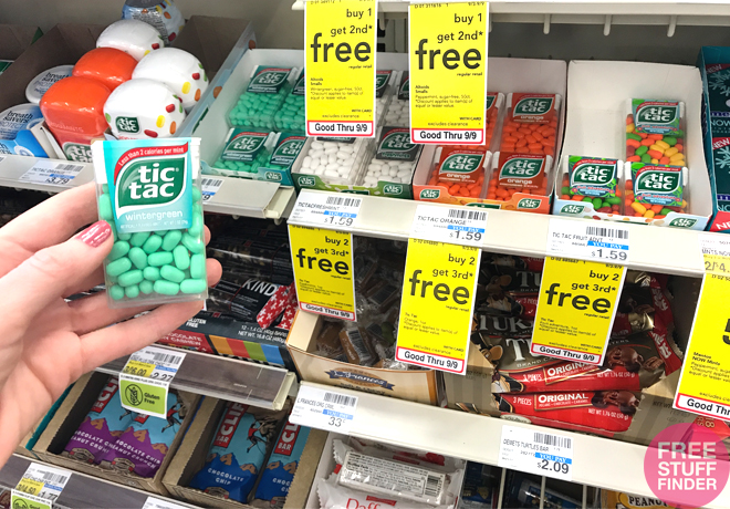 *HOT* $0.26 (Reg $1.59) Tic Tacs at CVS