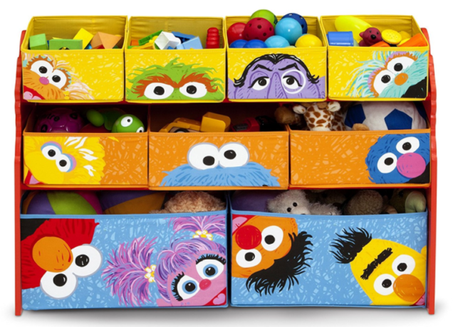 $37.44 Delta Children Sesame Street Multi Bin Toy Organizer + FREE Shipping