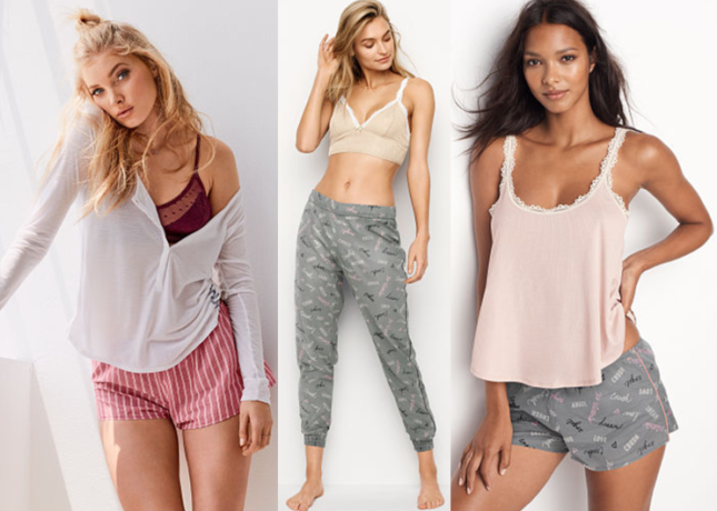 $40 (Reg $65) Victoria’s Secret Pajama Sets