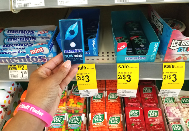 *HOT* $0.25 (Reg $2.49) Mentos NOWmints at Walgreens