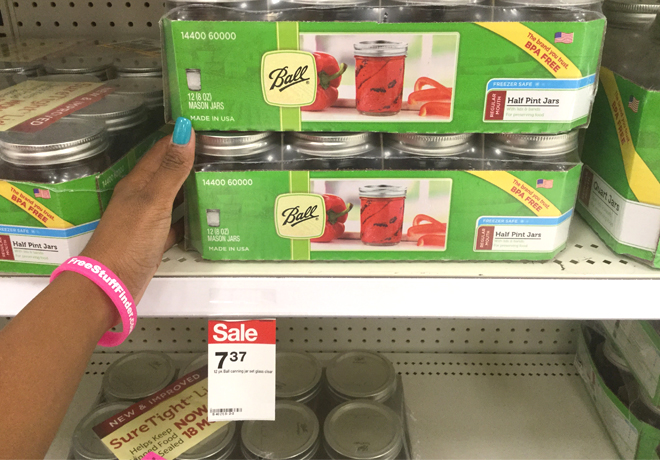 FREE Mason Jars 12-Pack + FREE Pickup
