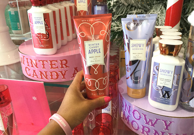 $5.95 (Reg $14.50) Bath & Body Works Shimmer & Cheer Body Care (Today Only!)