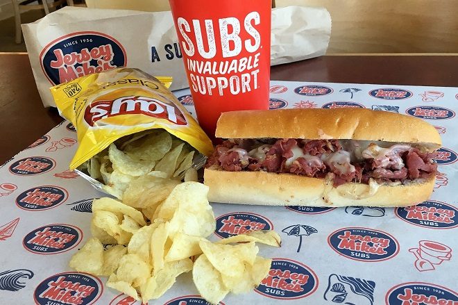 FREE Chips & Drink with Sub Purchase at Jersey Mike's (Today Only!)