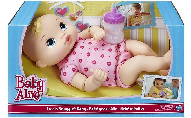 $7.19 (Reg $15) Baby Alive Luv 'n Snuggle Baby Doll + FREE Shipping