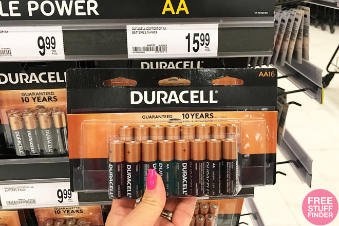 *HOT* 1¢ Duracell 16-Pack Batteries at Office Depot (After Rewards - ONLINE Too!)