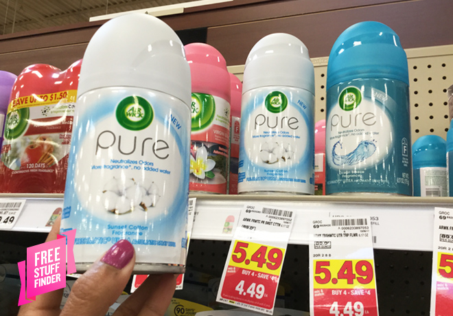 $2.49 (Reg $5.49) Air Wick Freshmatic Refill at Kroger Affiliate Stores