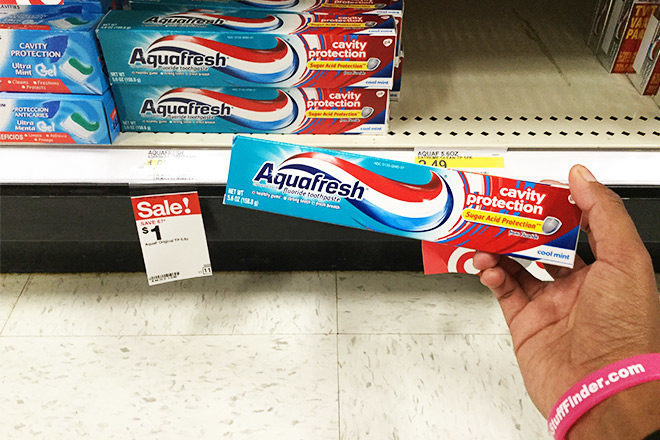 *HOT* FREE Aquafresh Toothpaste at Target + $0.75 Moneymaker