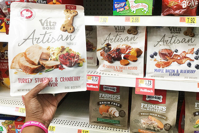 *HOT* $0.23 (Reg $3.73) Vita Bone Artisan Inspired Dog Biscuits at Walmart