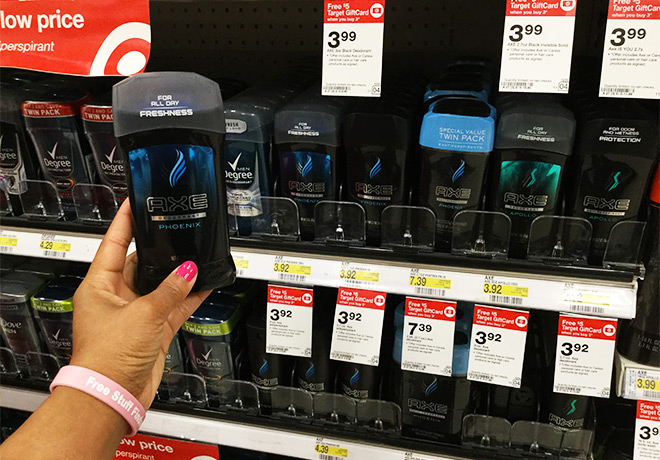 *HOT* $0.86 (Reg $3.92) Axe Deodorant at Target (Today Only!)