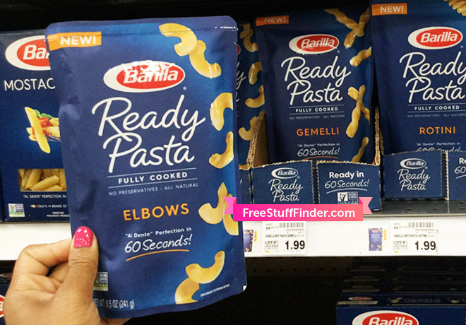 $0.99 Barilla Ready Pasta at Kroger & Affiliate Stores (Print Now!)