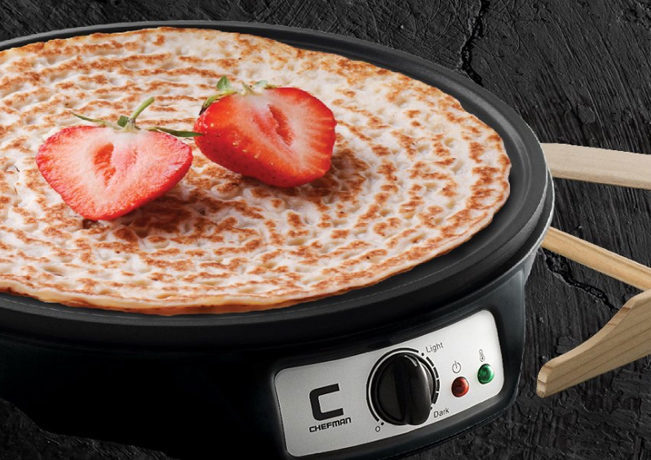 $19.95 (Reg $70) Griddle & Crepe Maker