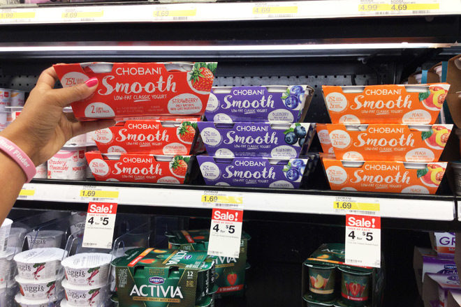 *HOT* $0.25 (Reg $1.69) Chobani Smooth Yogurt 2-Packs at Target (Only $0.13 per Cup!)