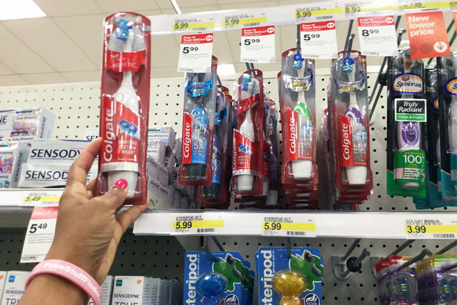 $2.32 (Reg $6) Colgate Battery Powered Toothbrush at Target (Print Now!)