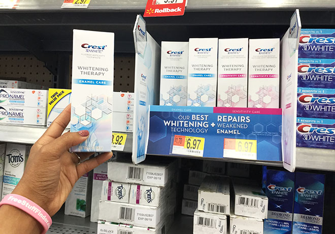 $3.97 (Reg $6.97) Crest White Whitening Therapy Toothpaste at Walmart