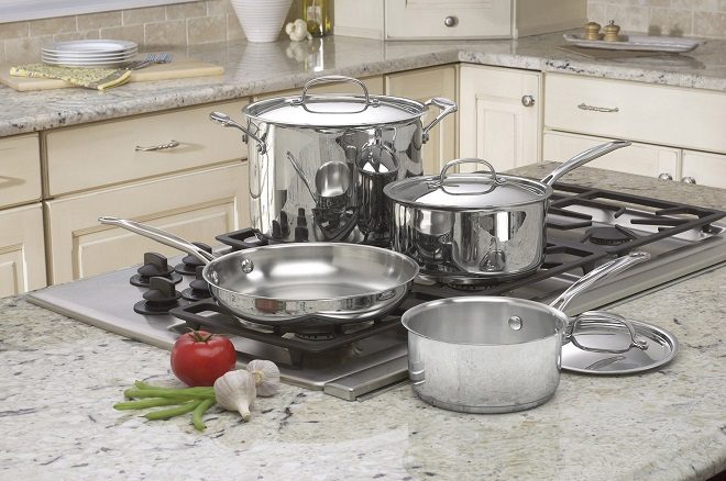 $55.99 (Reg $200) Cuisinart Chef's Classic Cookware Set  + FREE Shipping (Today Only!)