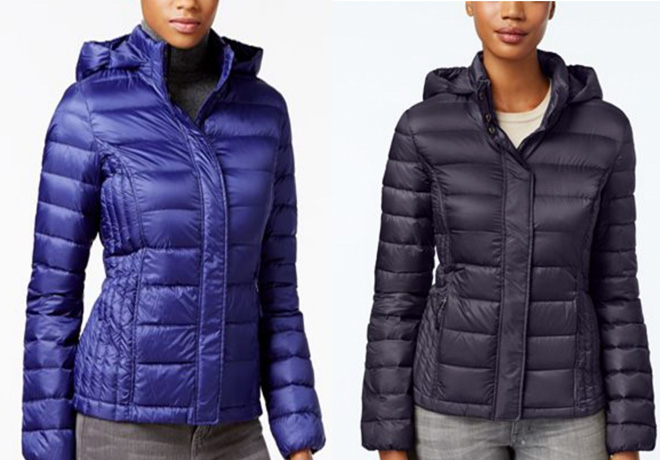 $47.99 (Reg $100) Packable Down Puffer Coat