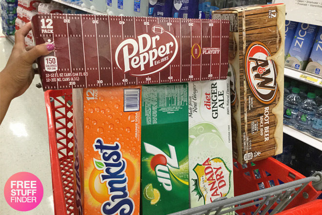 $2.17 (Reg $5.29) 12-Pack Dr. Pepper Soda & More at Target