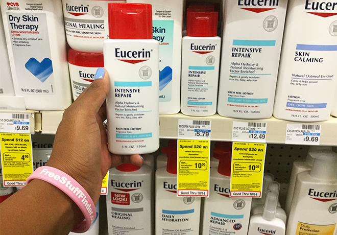 *HOT* FREE Eucerin Lotion at CVS + $4.67 Moneymaker (Week 10/22)