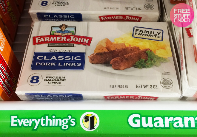 FREE Farmer John Pork Links at Dollar Tree