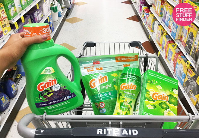 *HOT* $2.94 (Reg $9) Gain Laundry Care at Rite Aid