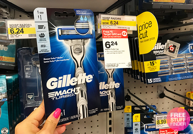 *HOT* $2.62 (Reg $10) Gillette Mach3 Razor & Refills at Target