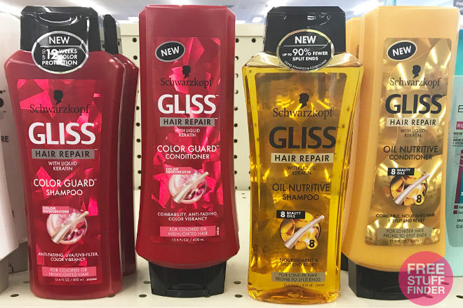 FREE Gliss Hair Care Products at CVS