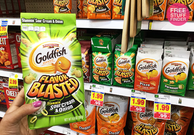 *HOT* $0.99 (Reg $2) Goldfish at Kroger