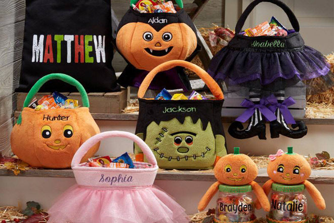 *HOT* $13.49 (Reg $25) Personalized Trick-or-Treat Bags