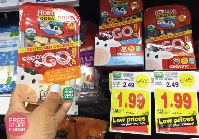 $0.41 (Reg $2.49) Horizon Good & Go Snack at Kroger Affiliates (Print Now!)