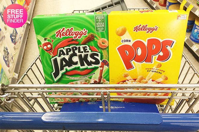 *HOT* $1 (Reg $4.29) Kellogg’s Corn Pops & Apple Jacks Cereal at Walgreens