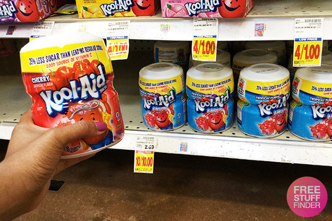 $1 (Reg $2.69) Kool-Aid, Tang or Country Time Drink Mix at Kroger